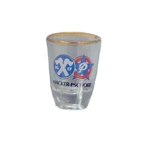4 German BeerThemed Shot Glasses
